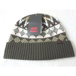 COPY - Vans  x Justin Henry Signature Cuff Beanie Skull Cap Demitasse Brown OSF…